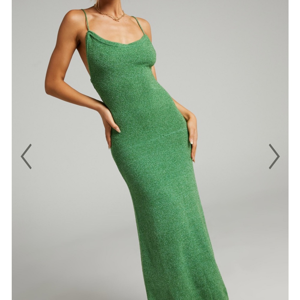 Showpo Green Dress